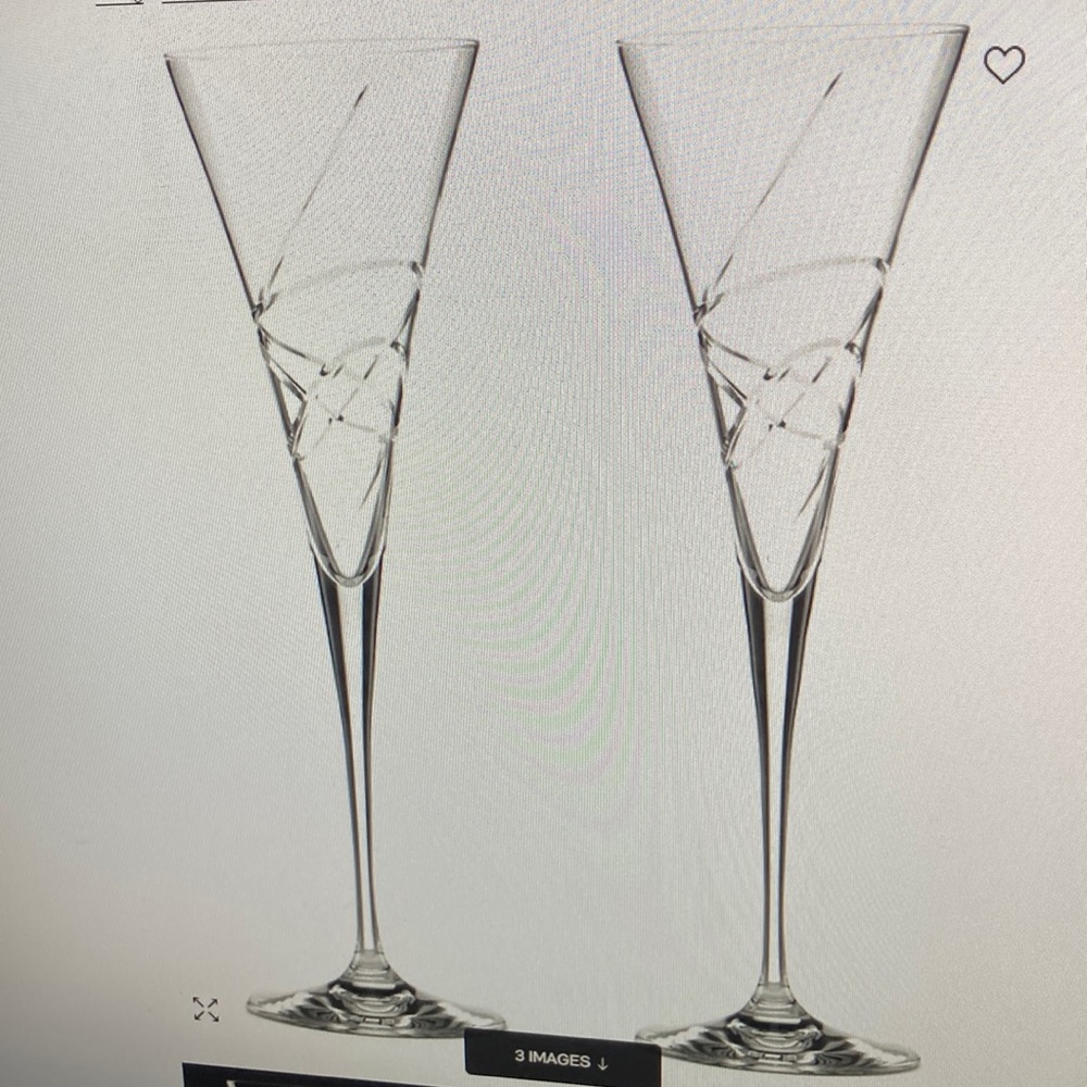 Lenox Adorn Toasting Flute Pair